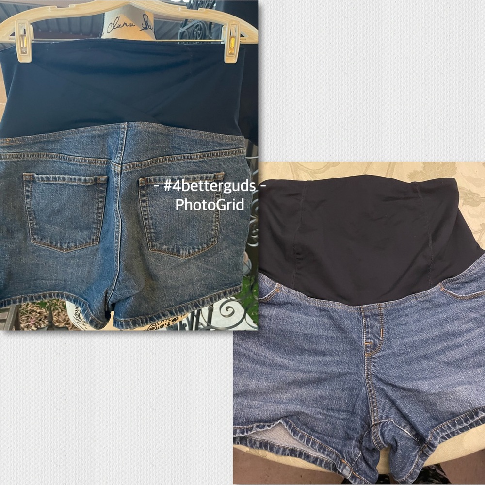 SET 3 Mama:Licious Organic Nell 2 Tanks & Isabel Maternity Crossover Midi Short - Picture 9 of 16
